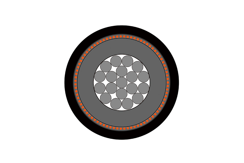 NA2XS2Y XLPE MDPE 8.7/15 (17.5) kV Cable